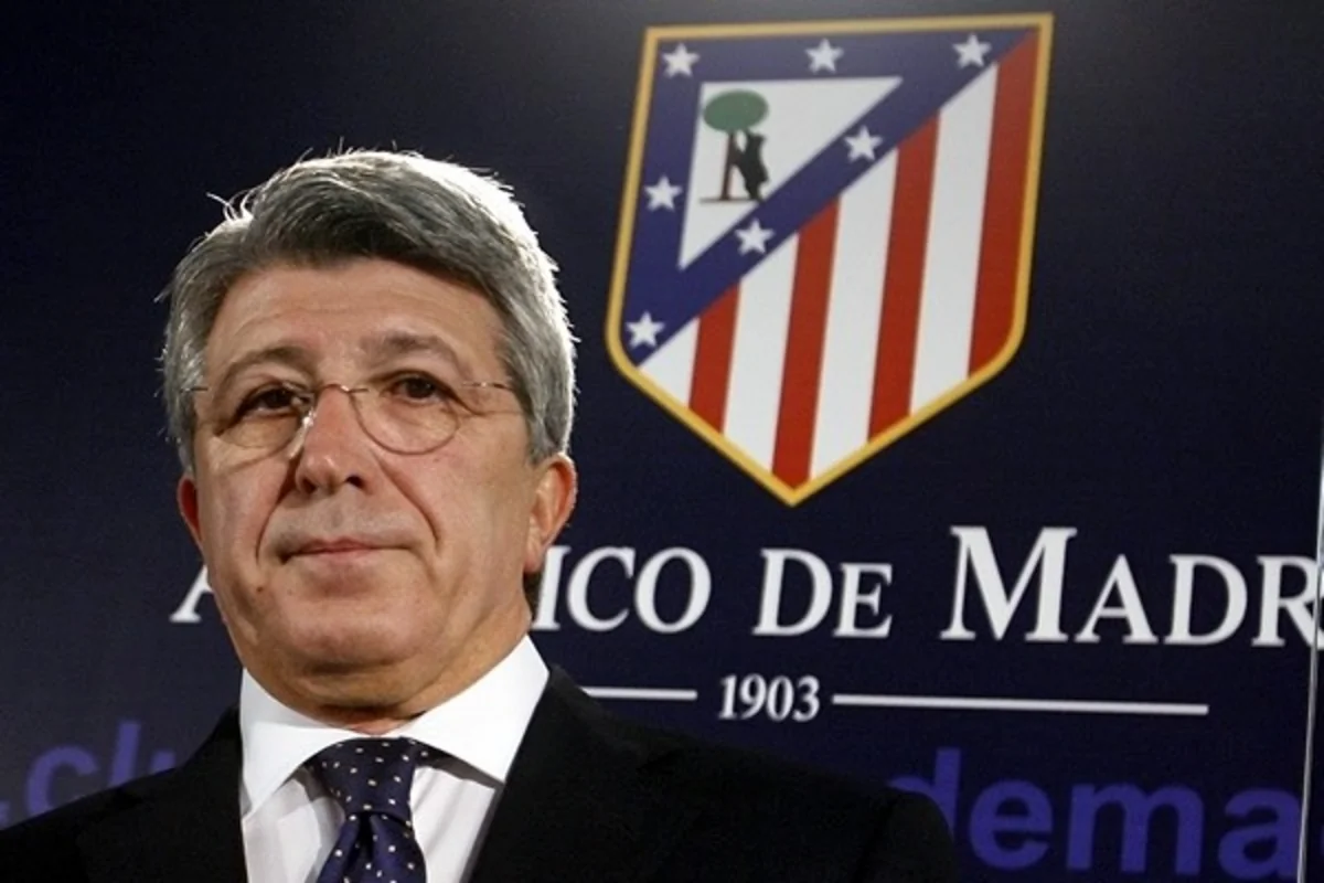 President of Atletico presents Qarabag as team which name he did not remember
