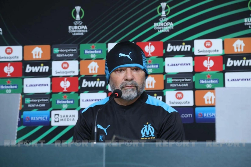 Marselin baş məşqçisi: Qarabağla oyunda mərhələni keçməyə çalışacağıq