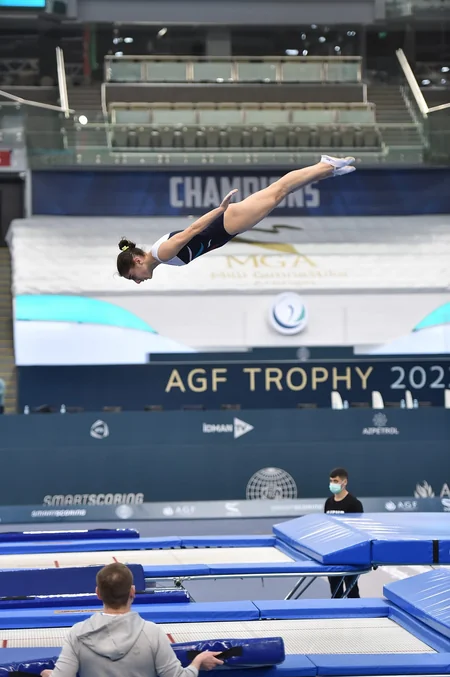 Azərbaycan gimnastı Dünya Kubokunda tarixi medal qazanıb