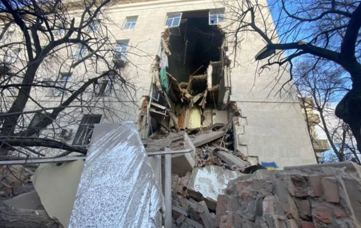 Russian forces attack Kherson region military administration building