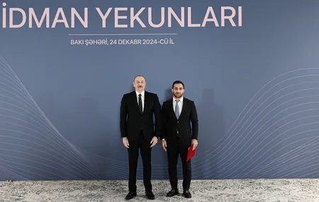 Prezident İlham Əliyev 2024-cü ilin idman yekunlarına həsr olunan mərasimdə iştirak edib - YENİLƏNİB