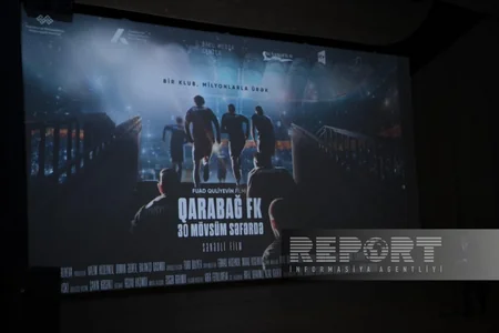 Qarabağ FK – 30 mövsüm səfərdə sənədli filminin təqdimatı olub