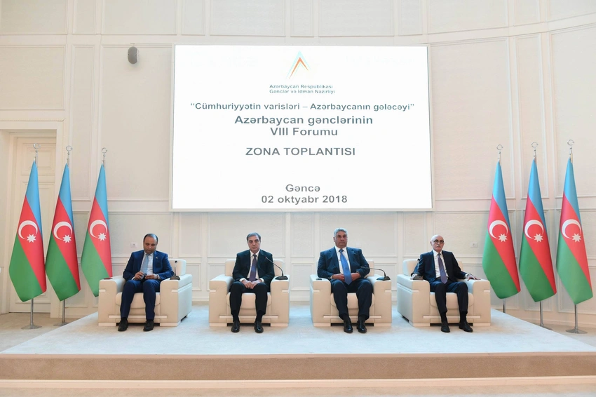 Azərbaycan gənclərinin VIII Forumunun ilk zona toplantısı keçirilib