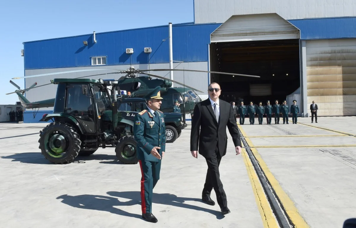 President Ilham Aliyev views newly built Tufan type border guard ship - UPDATED