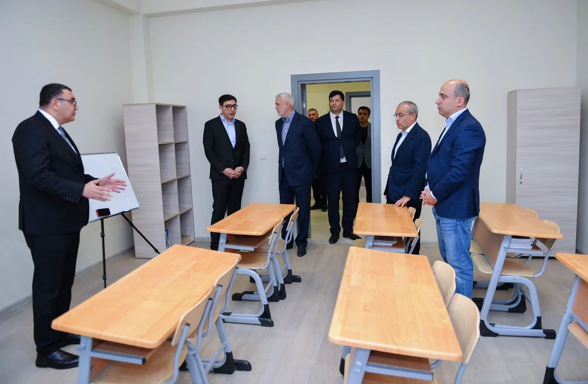 Avropa çempionatında yüksək nəticələr qazanan Azərbaycan güləşçiləri ilə görüş keçirilib