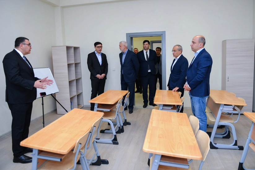 Avropa çempionatında yüksək nəticələr qazanan Azərbaycan güləşçiləri ilə görüş keçirilib