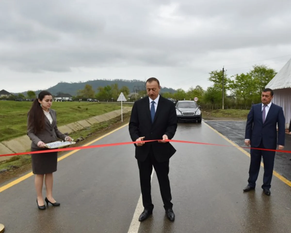 Astarada yeni avtomobil yolu istifadəyə verilib