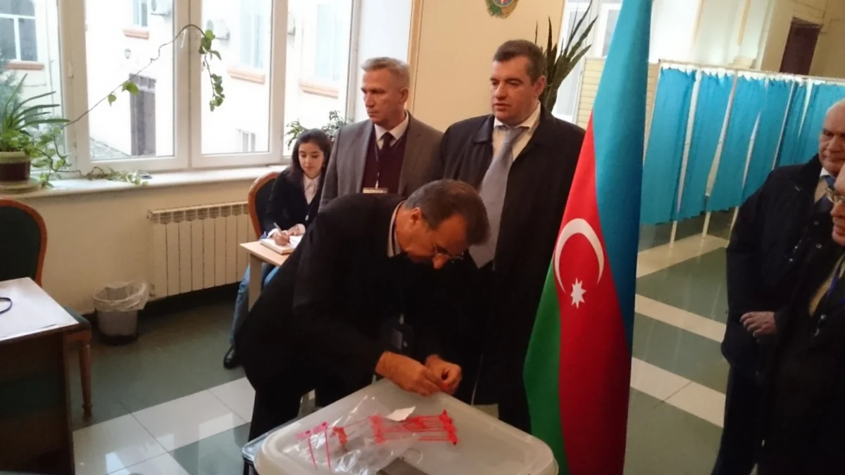 MDB PA müşahidəçilər qrupunun əlaqələndiricisi: Azərbaycanda seçkilər yaxşı təşkil olunub