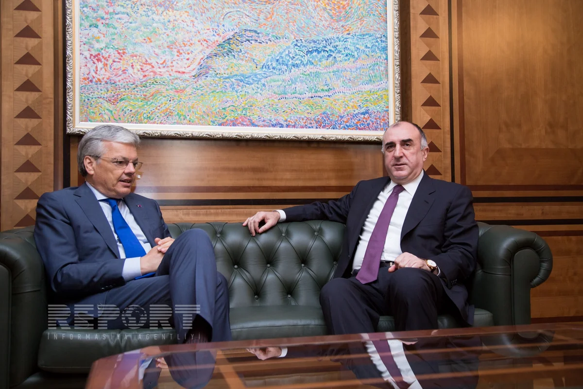 Azerbaijani and Belgian FMs discuss Karabakh settlement