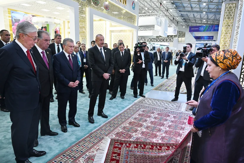 Prezident İlham Əliyev Düşənbədə “EKSPO Mərkəzi Asiya 2023” sərgisi ilə tanış olub