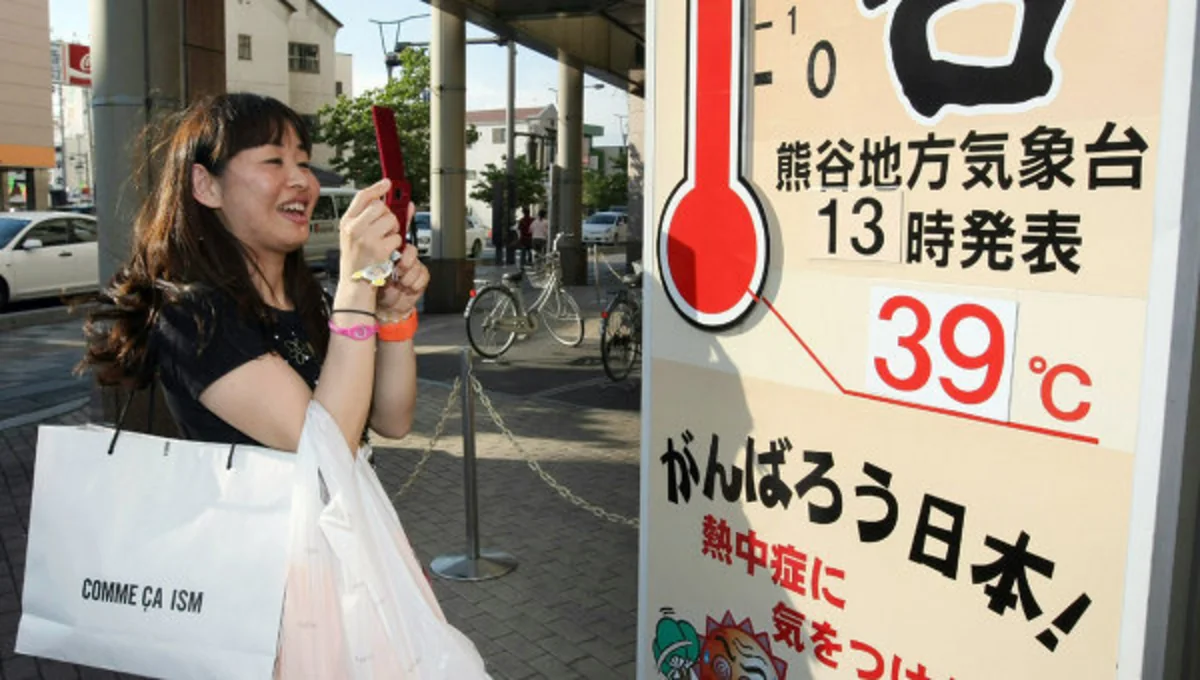 ​420 people hospitalized due to extreme heat in Japan