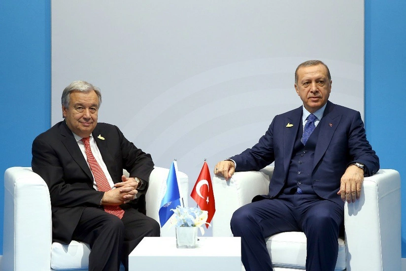 Erdogan to Guterres: Necessary to extend grain deal