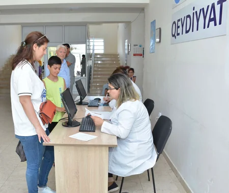 Ağalı kəndinə köçürülən ailələrin tibbi müayinələrinə başlanılıb
