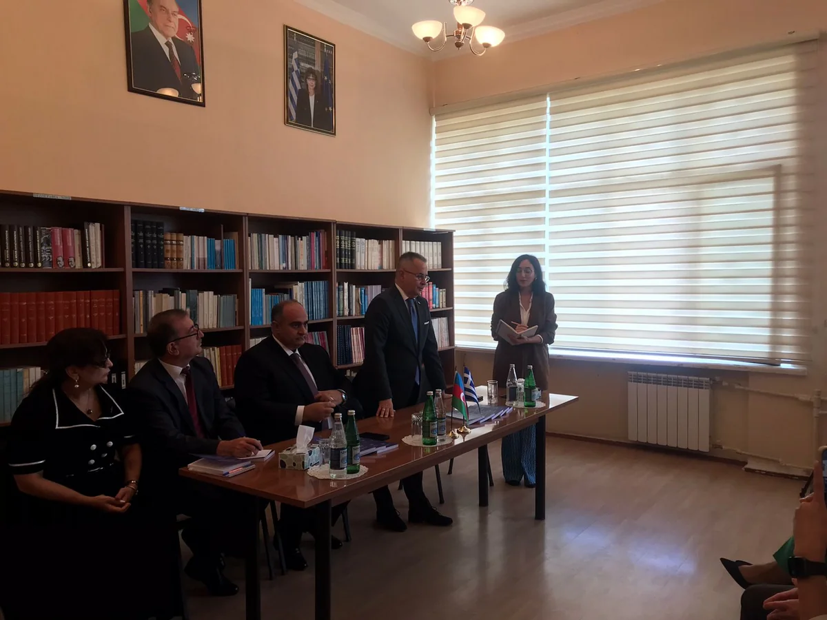 Azerbaijani-Greek dictionary presented