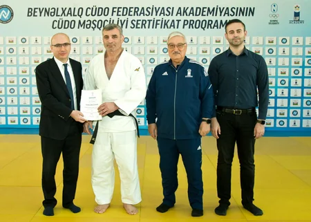 Azərbaycanın 31 məşqçisi IJF Akademiyasının imtahanından keçib