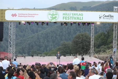 İkinci Milli Yaylaq Festivalının açılış mərasimi baş tutub