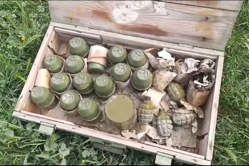 Cəbrayılda əl qumbaraları aşkar edilib