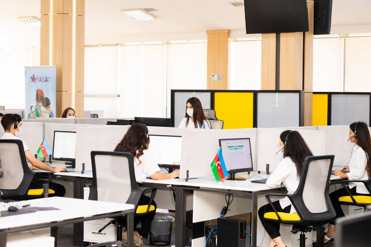 В колл-центр Фонда YAŞAT поступило свыше 55 тыс. обращений