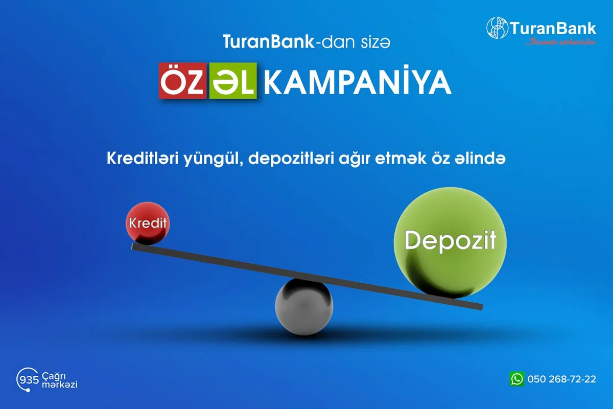 TuranBank“ÖzƏl” adlı yeni kampaniyaya başlayır