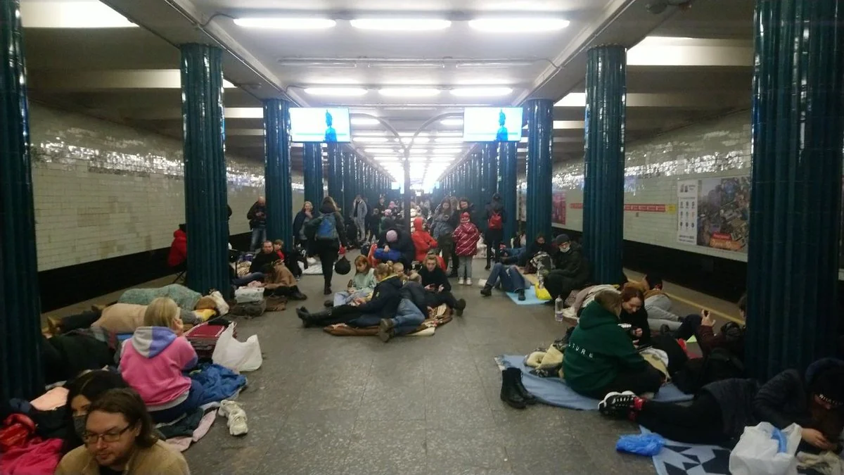 Ukraynada insanların sığındığı metronu partlatmaq istəyən diversant saxlanılıb