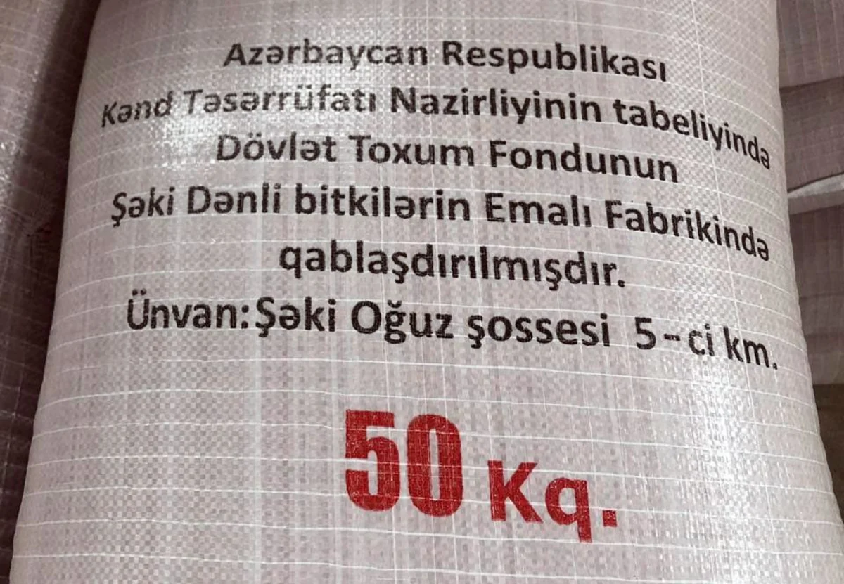 Dövlət Toxum Fondunun zavodlarında 1 000 ton toxum emal olunub