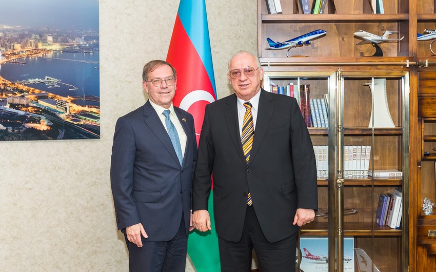 AZAL President meets with US Ambassador to Azerbaijan