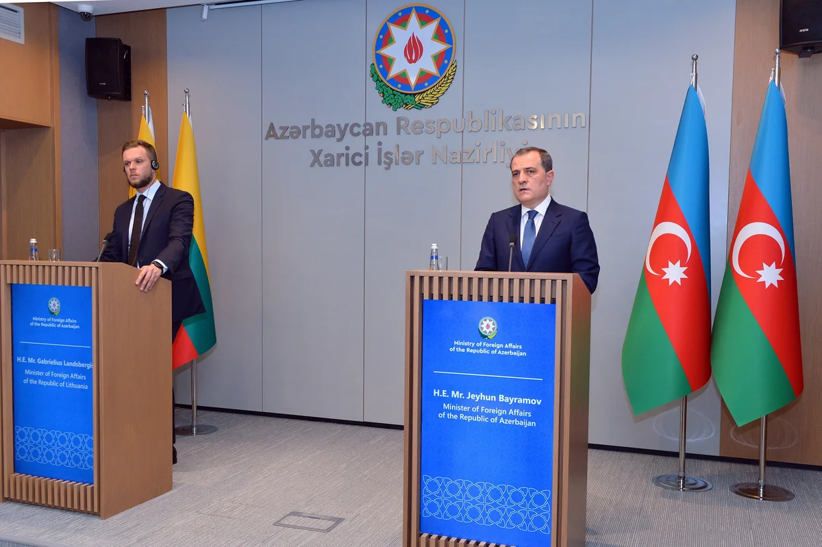 MFA issues statement on meeting of Azerbaijani and Lithuanian Foreign Ministers
