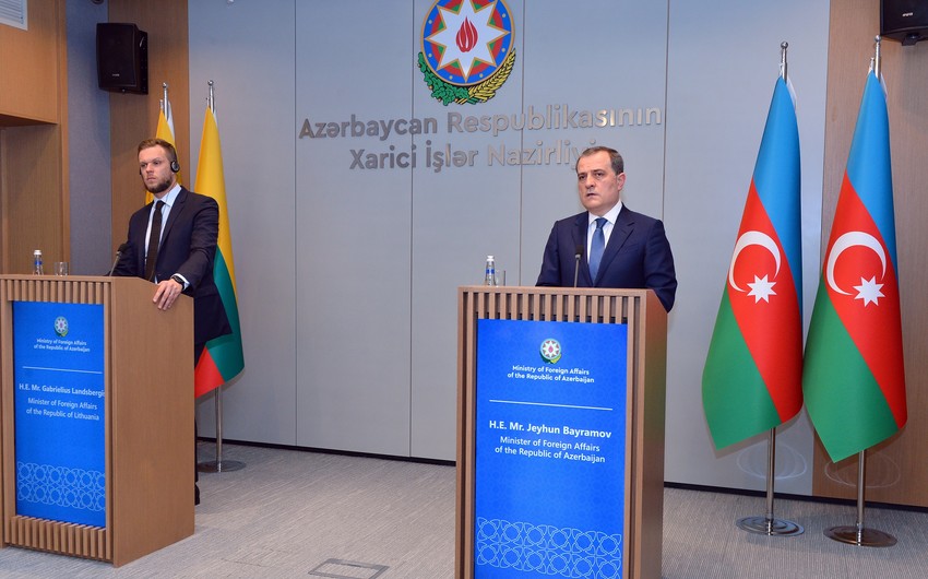 MFA issues statement on meeting of Azerbaijani and Lithuanian Foreign Ministers