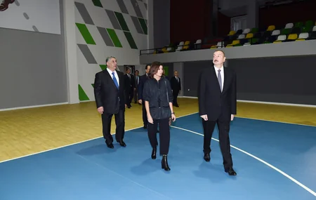 Lənkəran Olimpiya İdman Kompleksi istifadəyə verilib