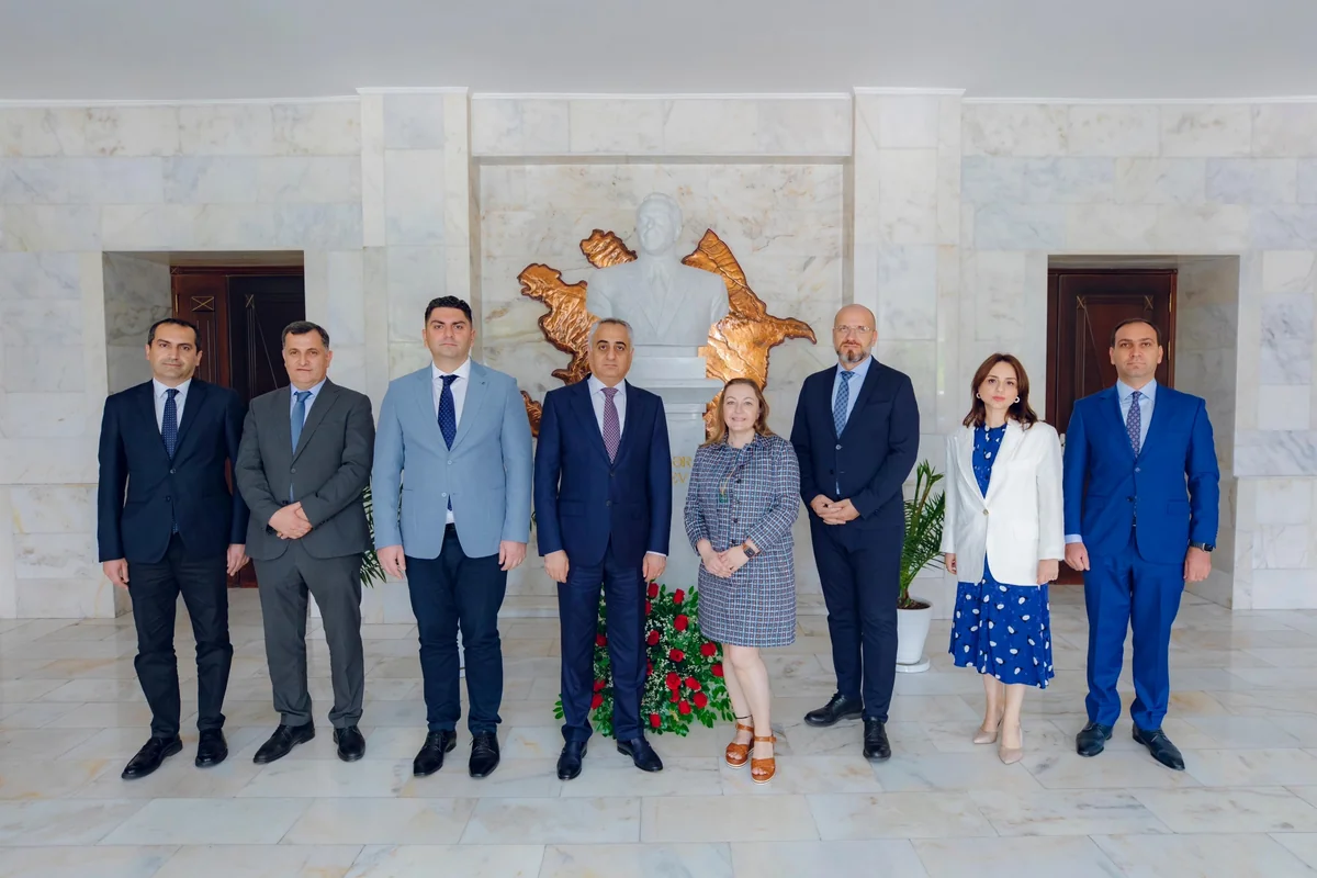 Prezidentin səlahiyyətli nümayəndəsi Naxçıvanda BMT rəsmisi ilə ekoloji məsələləri müzakirə edib