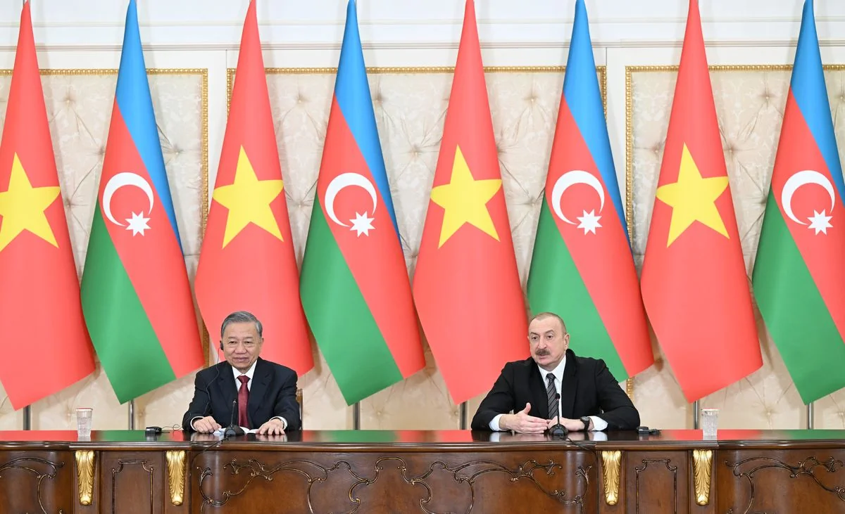 Leaders of Azerbaijan and Vietnam made press statements