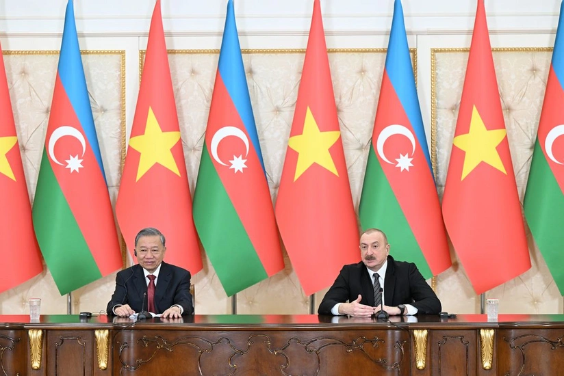İlham Əliyev və To Lam mətbuata birgə bəyanatla çıxış ediblər - YENİLƏNİB-2