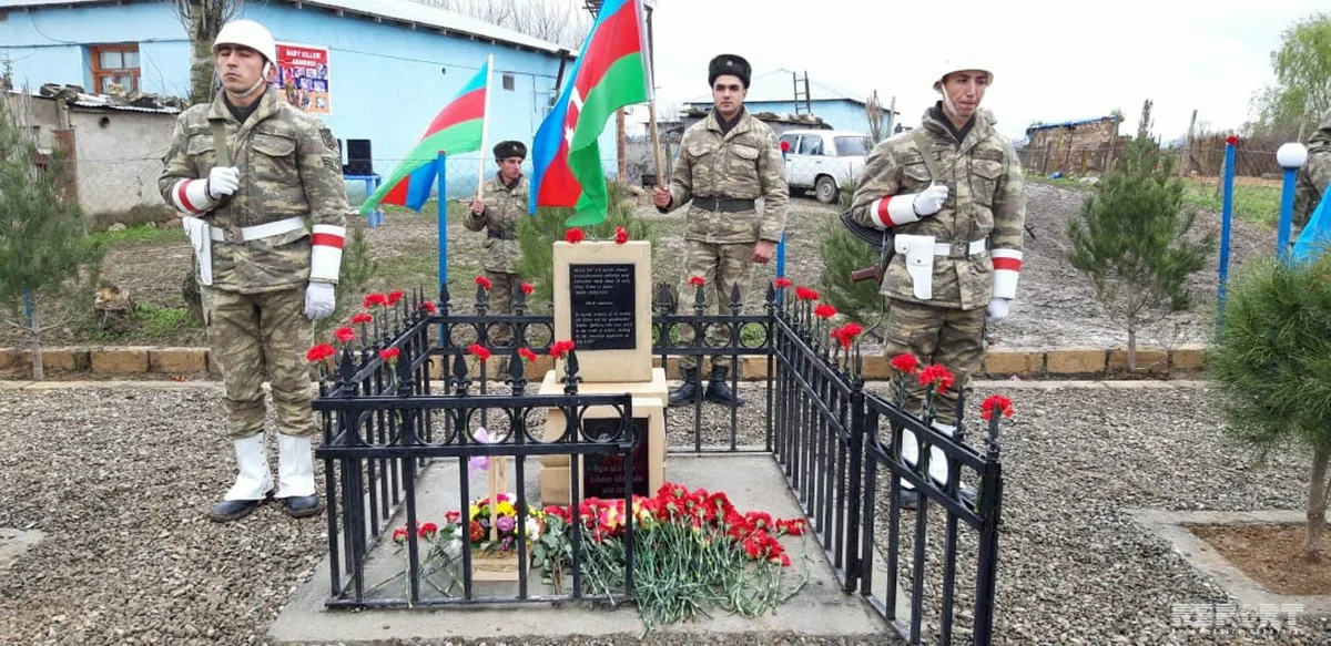 Memorial to little Zahra and her grandmother killed by Armenians unveiled in Fuzuli - PHOTO - VIDEO