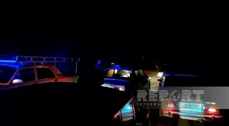 В Гёйчае столкнулись четыре автомобиля, есть пострадавшие