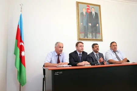 Avropa çempionatından qayıdan cüdo üzrə Azərbaycan millisi ilə görüş keçirilib