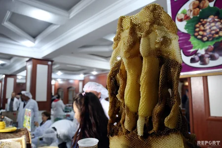 Bakıda bal yarmarkası - FOTOREPORTAJ