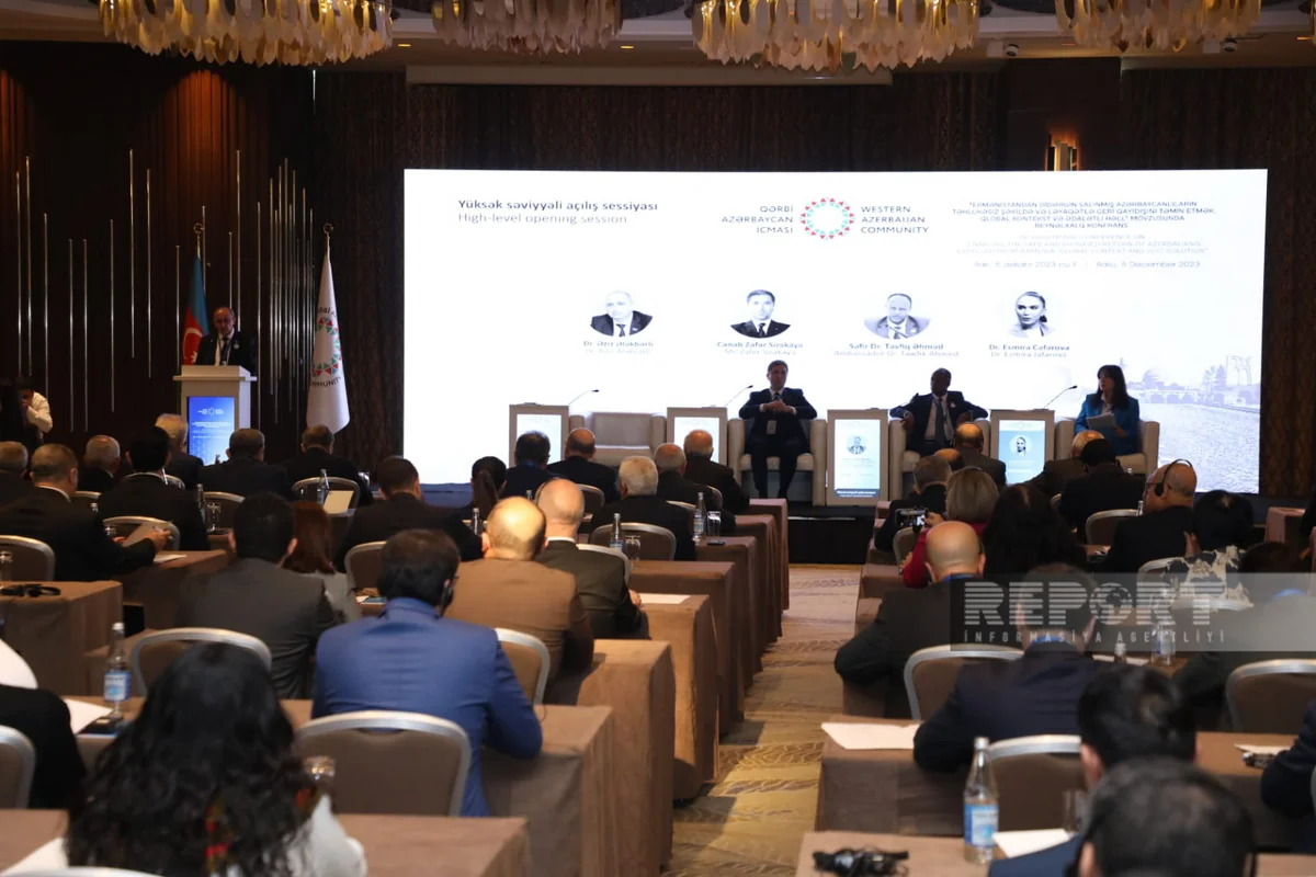 Baku hosting int'l conference on return to Western Azerbaijan