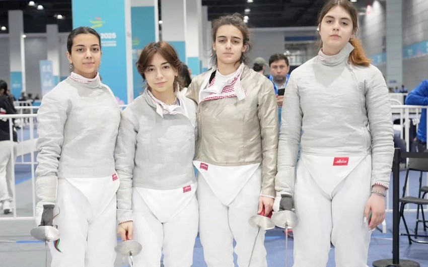Azərbaycanın sablyaçılardan ibarət milliləri dünya birinciliyində mübarizəni dayandırıb