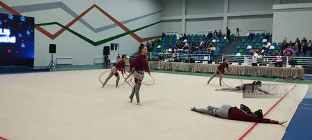 Qubada bədii gimnastika üzrə 28-ci Azərbaycan birinciliyinin açılış mərasimi keçirilib