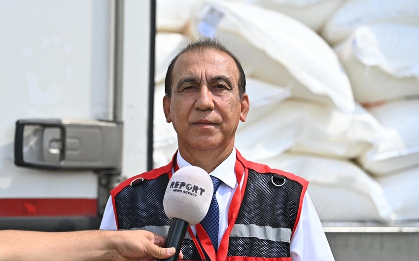AzQAC-ın vitse-prezidenti: “Ümid edirik ki, gətirdiyimiz ərzaq yükü tezliklə erməniəsilli sakinlərə çatdırılacaq”
