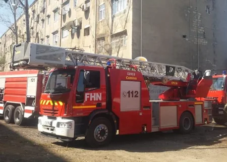Gəncədə evdə yanğın olub, xəsarət alanlar var - YENİLƏNİB