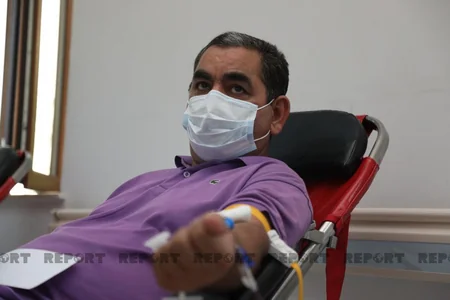 Aşura ilə əlaqədar qanvermə aksiyası keçirilir