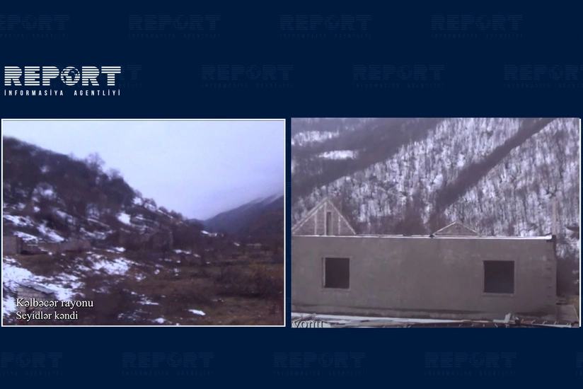 Footage of Seyidlar village of Kalbajar