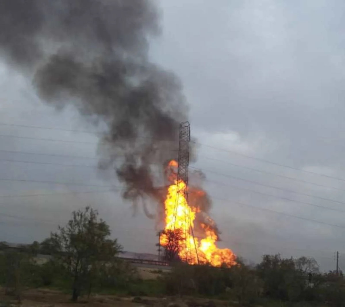 В Иране взорвался газопровод, есть погибшие  - ВИДЕО - ФОТО