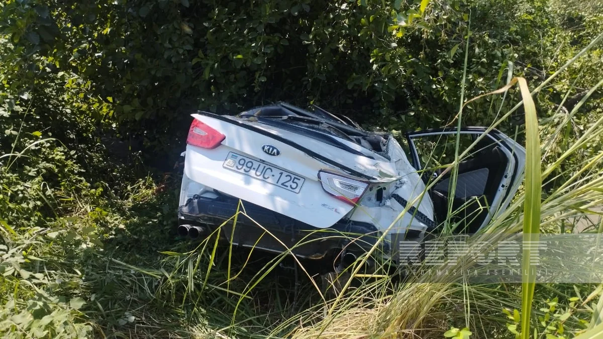 В Агдаше произошло ДТП, есть погибший