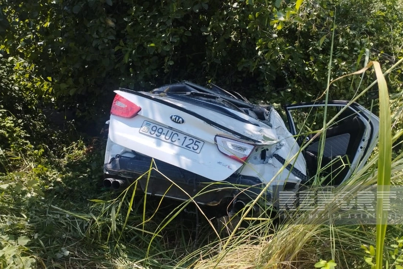 Ağdaşda yol qəzası olub, ölən var