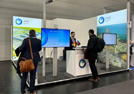 Уполномоченный орган СЭЗ Алят принял участие в выставке Hannover Messe