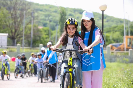 200 bicycles gifted to children across Azerbaijani districts at Leyla Aliyeva's initiative