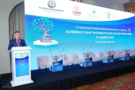 Azərbaycan Travmatoloq və Ortopedlərinin IV Qurultayı keçirilib