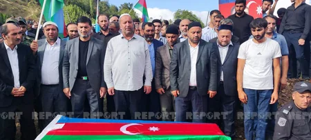 В Лерике состоялись похороны шехида Вусала Меликова